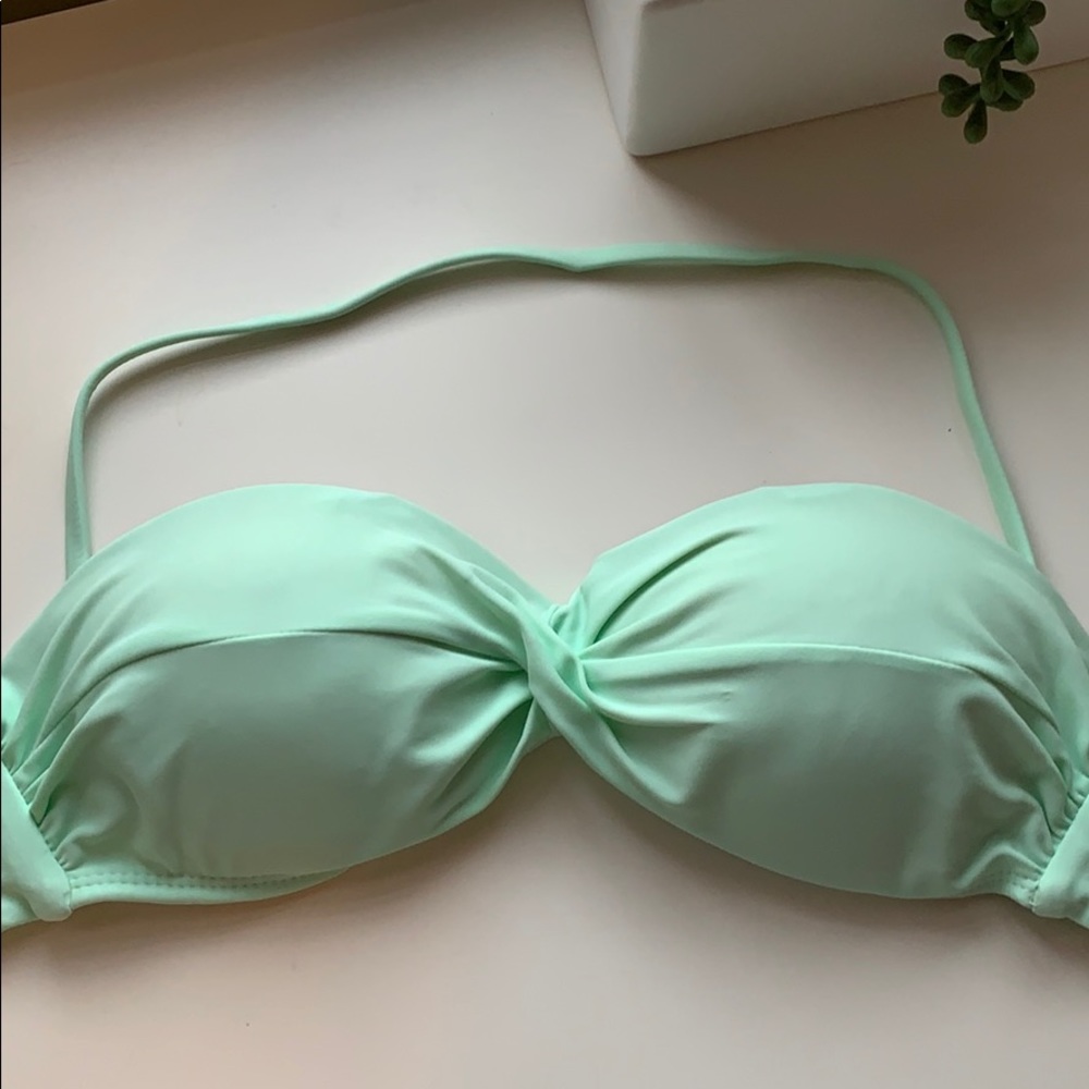 Light Green Bikini Top